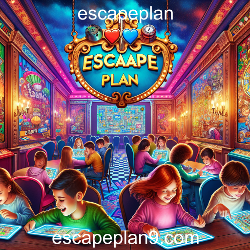 Descubra a Diversão e Aprendizado nos Jogos para Crianças do EscapePlan